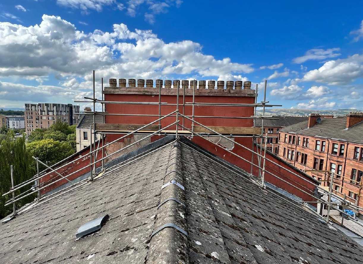 Scaffolding in Glasgow and Lanarkshire.